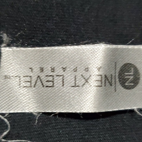 Next Level apparel Black and Gold short sleeves Tshirt size M - Picture 4 of 4